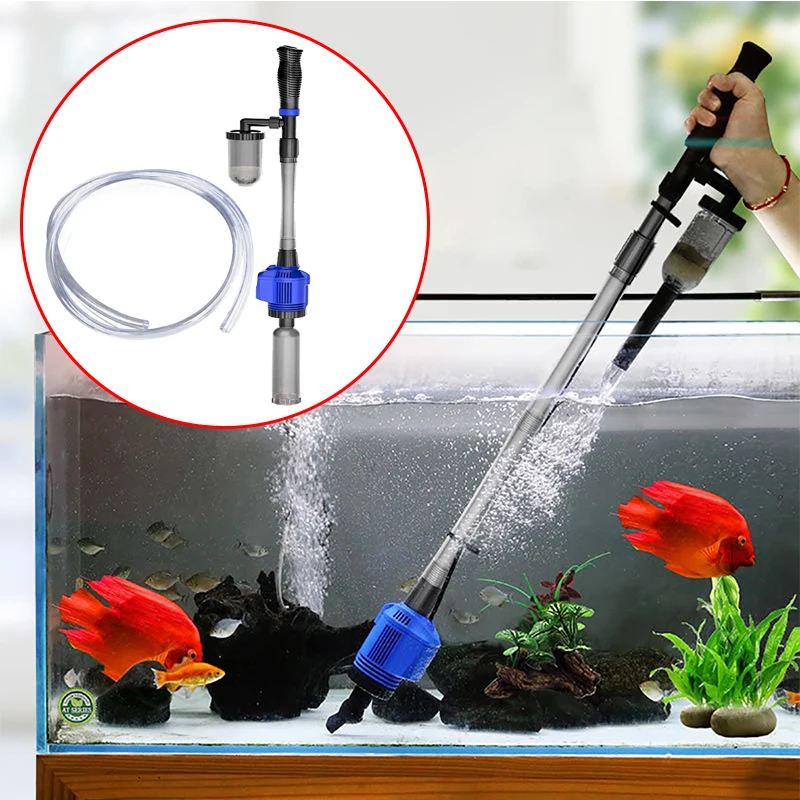 Aquarium Sand Washer Fish Tank Electric Vacuum Powerful Suction Electric Siphon Gravel Filter Water Changer Cleaner
Aquarium Sand Washer Fish Tank Electric Vacuum Powerful Suction Electric Siphon Gravel Filter Water Changer Cleaner