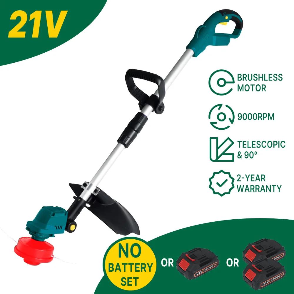 T TOVIA Brushless Electric Lawn Mower 28000RPM Cordless Grass Trimmer Length Adjustable Cutter Garden Tools Can use Makita 18V
T TOVIA Brushless Electric Lawn Mower 28000RPM Cordless Grass Trimmer Length Adjustable Cutter Garden Tools Can use Makita 18V