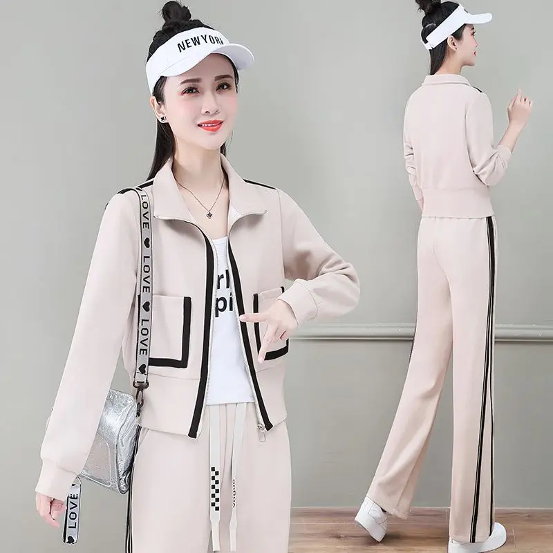 M-3XL Womens Sets Spring Female Turn-down Collar Long Sleeve Coat+pants 2pcs Suits Solid Zygote Casual Ladies Outfits Hw115
M-3XL Womens Sets Spring Female Turn-down Collar Long Sleeve Coat+pants 2pcs Suits Solid Zygote Casual Ladies Outfits Hw115