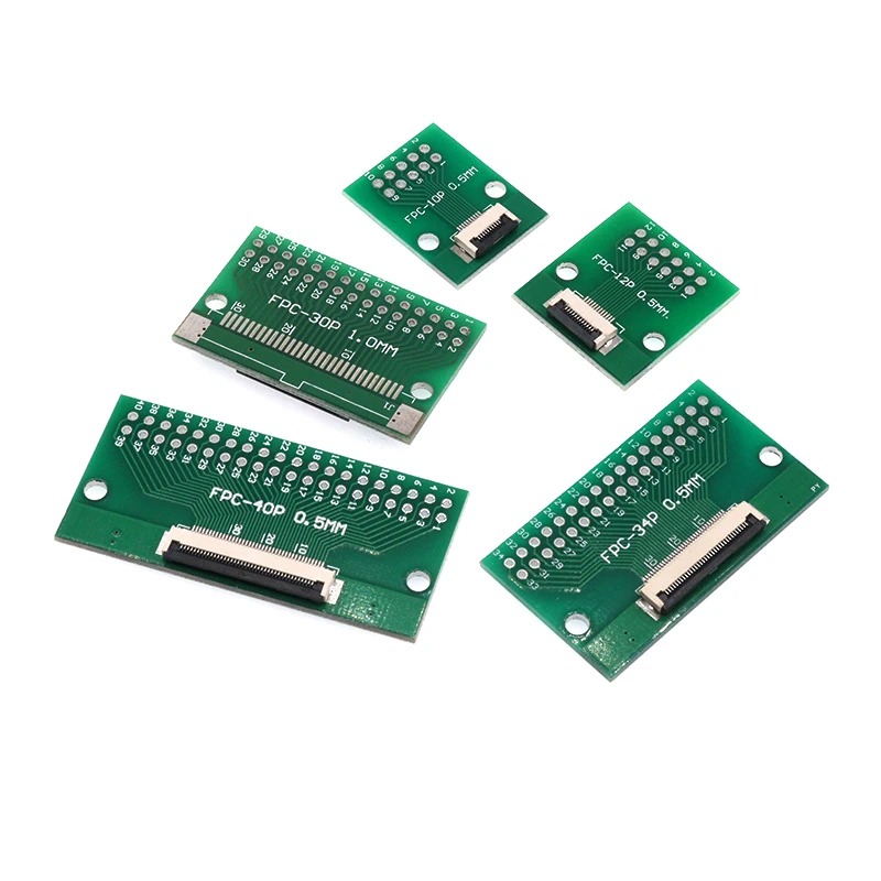 1pcs FPC/FFC Flat Cable Transfer Plate is Directly Inserted DIY 0.5 mm Spacing Connector 6 8 10 12 20 24 30 40P
1pcs FPC/FFC Flat Cable Transfer Plate is Directly Inserted DIY 0.5 mm Spacing Connector 6 8 10 12 20 24 30 40P