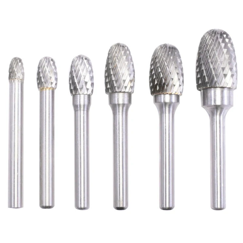 EX Type Carbide Rotary File for Woodworking Drilling Metal Engraving Polishing Double Slot Grinder Abrasive Sets 6mm 1/4 Inch
EX Type Carbide Rotary File for Woodworking Drilling Metal Engraving Polishing Double Slot Grinder Abrasive Sets 6mm 1/4 Inch