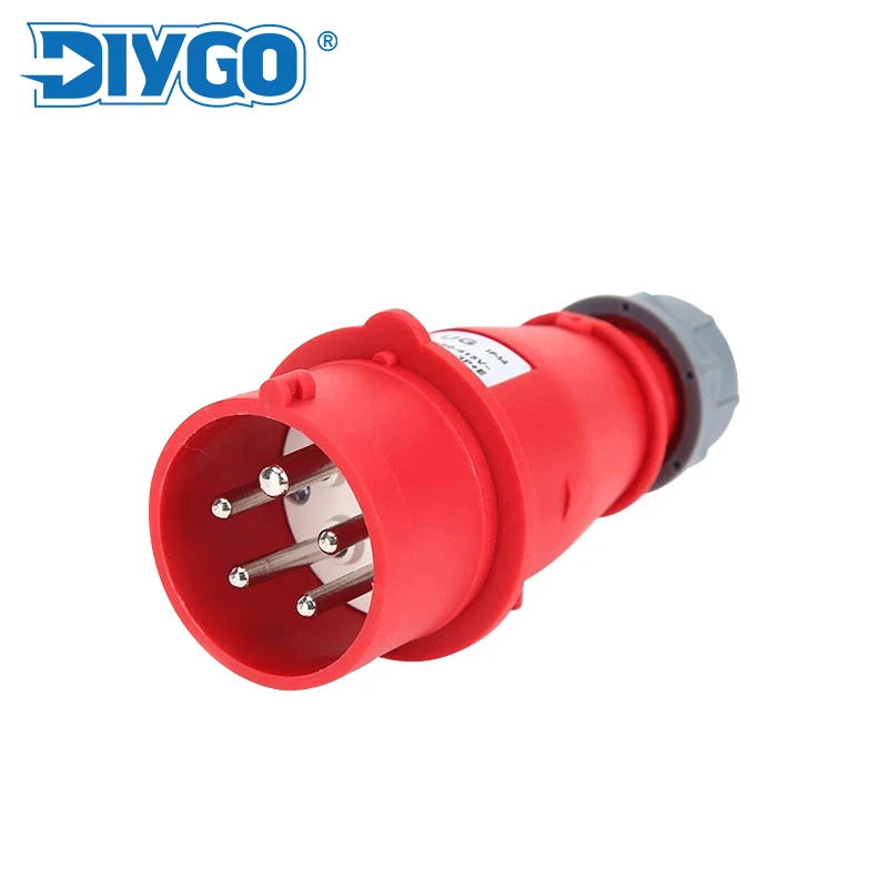 16A IP44 5 Pin EU Waterproof Plug Socket Electric Cable Male & Female 380V-415V Industrial Power Aviation Connector DIY GO
16A IP44 5 Pin EU Waterproof Plug Socket Electric Cable Male & Female 380V-415V Industrial Power Aviation Connector DIY GO