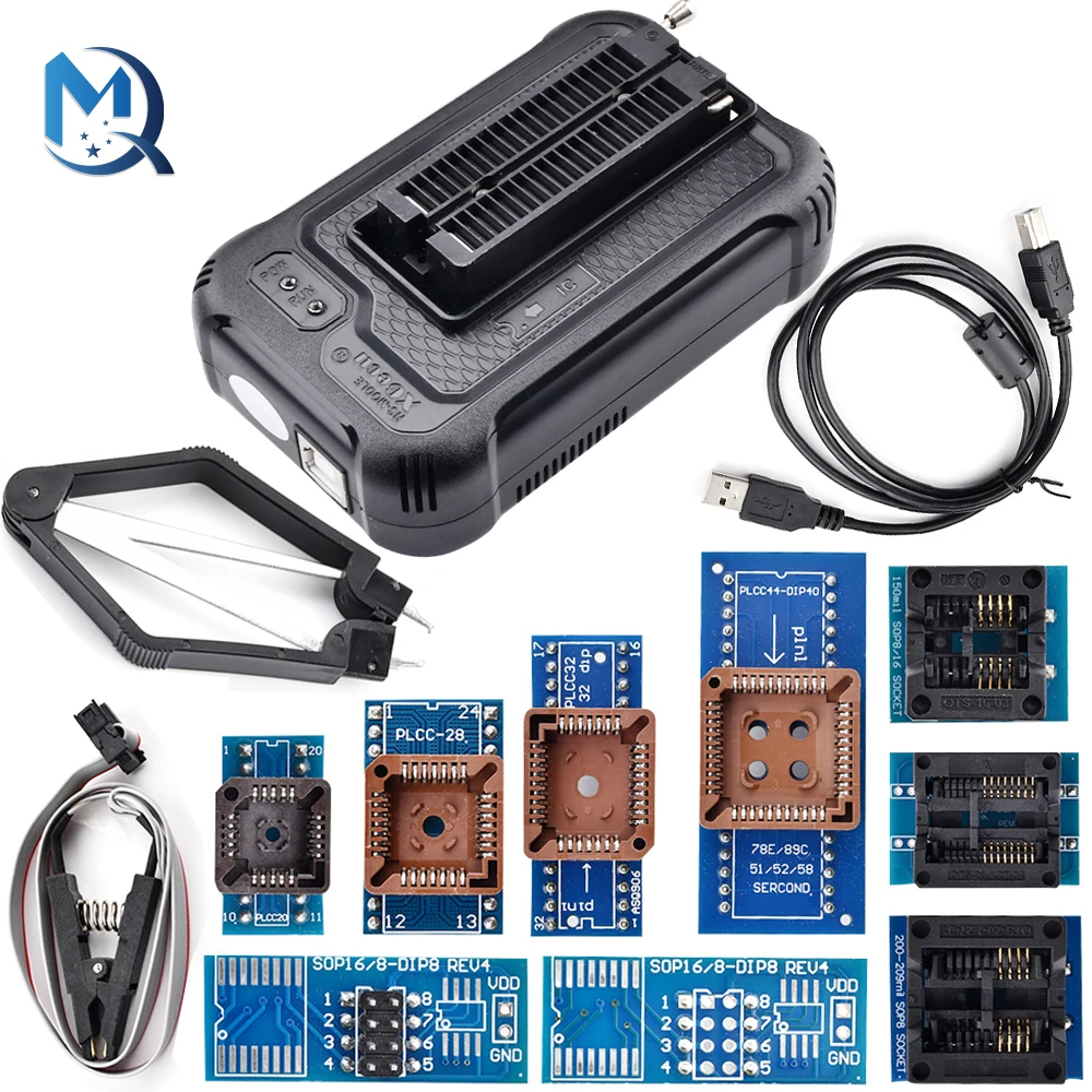T48 Tl866Ii Universal Programmer Package Module With Seat And Usb Cable T48 TL866-3G High Speed Programmer
T48 Tl866Ii Universal Programmer Package Module With Seat And Usb Cable T48 TL866-3G High Speed Programmer