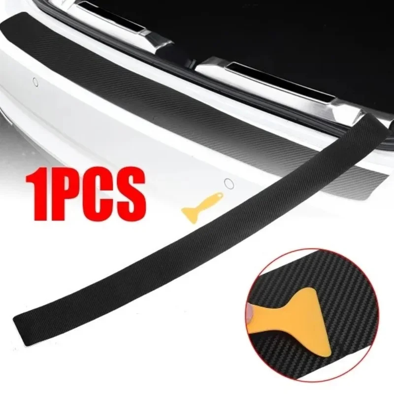 Black Car Rear Trunk Bumper Carbon Fiber Sticker Anti-Scratch Anti-Collision Protection Cover Strip Trunk Sill Guard Auto Decal
Black Car Rear Trunk Bumper Carbon Fiber Sticker Anti-Scratch Anti-Collision Protection Cover Strip Trunk Sill Guard Auto Decal