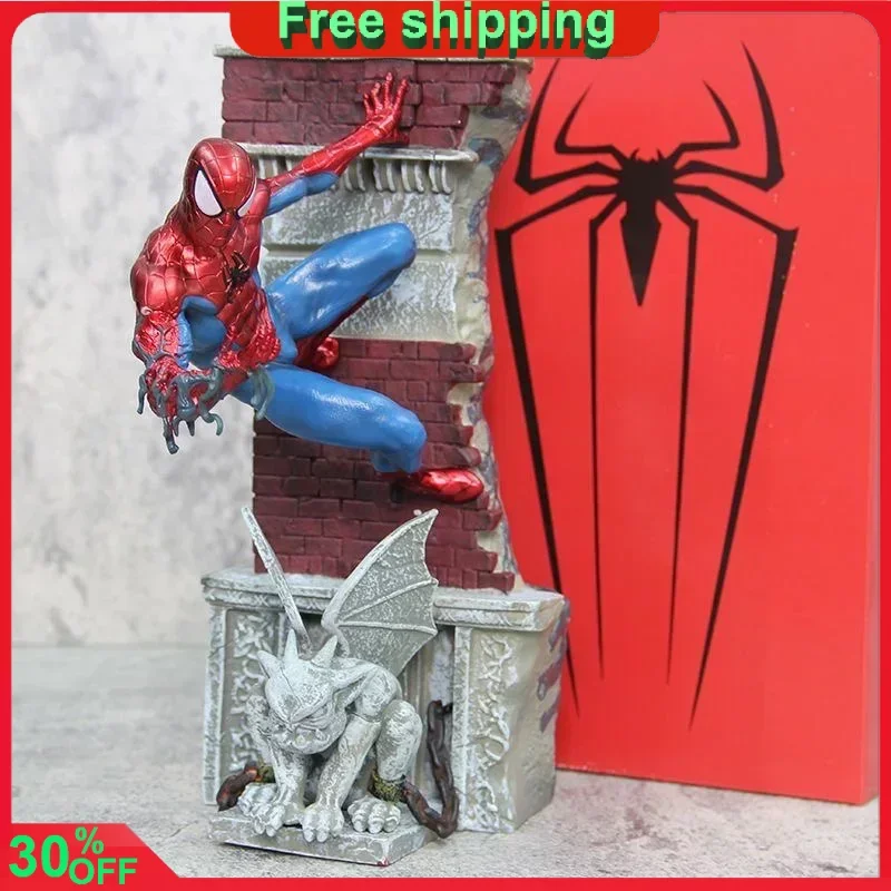 28cm Spider-Man: Across The Spider-Verse Anime Figures Manga Action Figures PVC Model Doll Collection Desktop Display Gift Toys
28cm Spider-Man: Across The Spider-Verse Anime Figures Manga Action Figures PVC Model Doll Collection Desktop Display Gift Toys