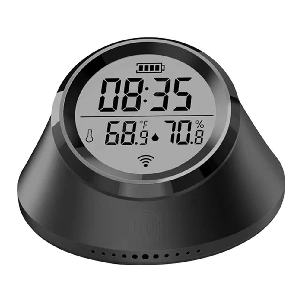 

Умный датчик температуры и влажности, умные часы с ЖК-экраном, измеритель температуры и влажности для умного дома