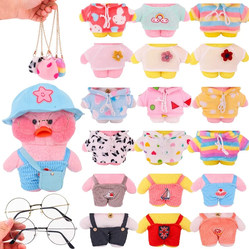 Duck Clothes 30Cm Lalafanfan Yellow Duck Kawaii Plush Toy Accessories Soft Animal Dolls Kids Toys Birthday Gifts
Duck Clothes 30Cm Lalafanfan Yellow Duck Kawaii Plush Toy Accessories Soft Animal Dolls Kids Toys Birthday Gifts