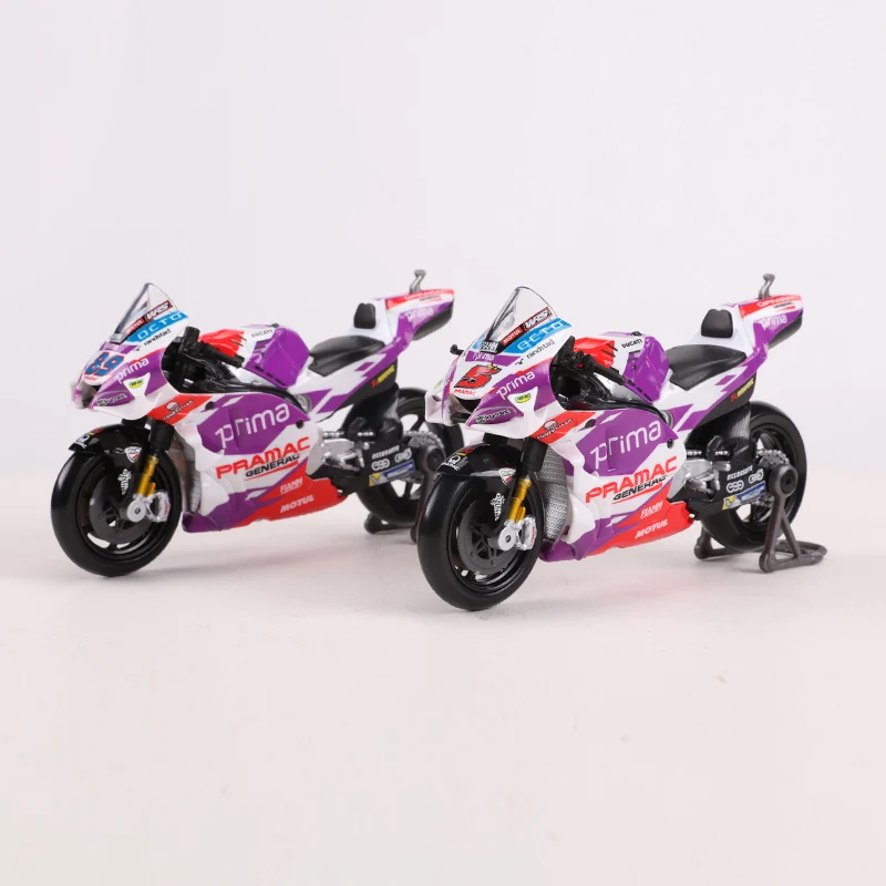 Maito 1:18 2022 Racing Ducati Pramac Motorcycle Car Simulation Alloy Car Model #5 #89
Maito 1:18 2022 Racing Ducati Pramac Motorcycle Car Simulation Alloy Car Model #5 #89