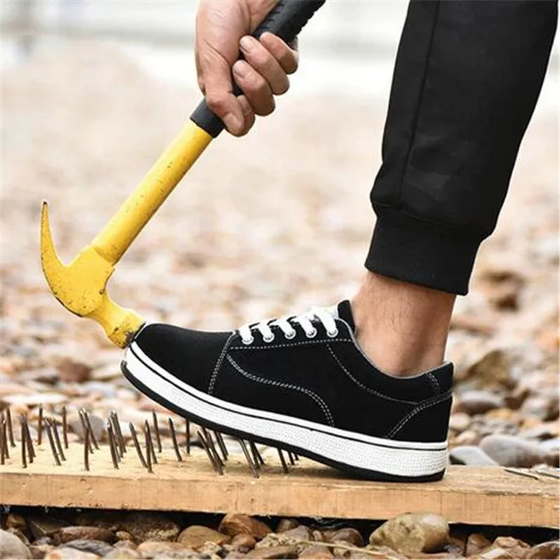 Work Boots Safety Steel Toe Shoes Men Puncture-Proof Safety Men Boots High Quality Indestructible Shoes Male Shoes 2022
Work Boots Safety Steel Toe Shoes Men Puncture-Proof Safety Men Boots High Quality Indestructible Shoes Male Shoes 2022