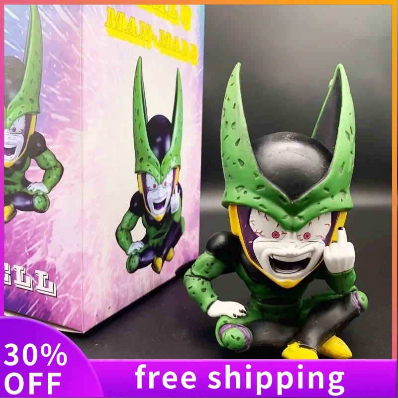 11cm Dragon Ball Cell Erect Middle Finger Anime Figures Model Peripherals Action Figure Anime Doll Birthday Gift Toys Game
11cm Dragon Ball Cell Erect Middle Finger Anime Figures Model Peripherals Action Figure Anime Doll Birthday Gift Toys Game
