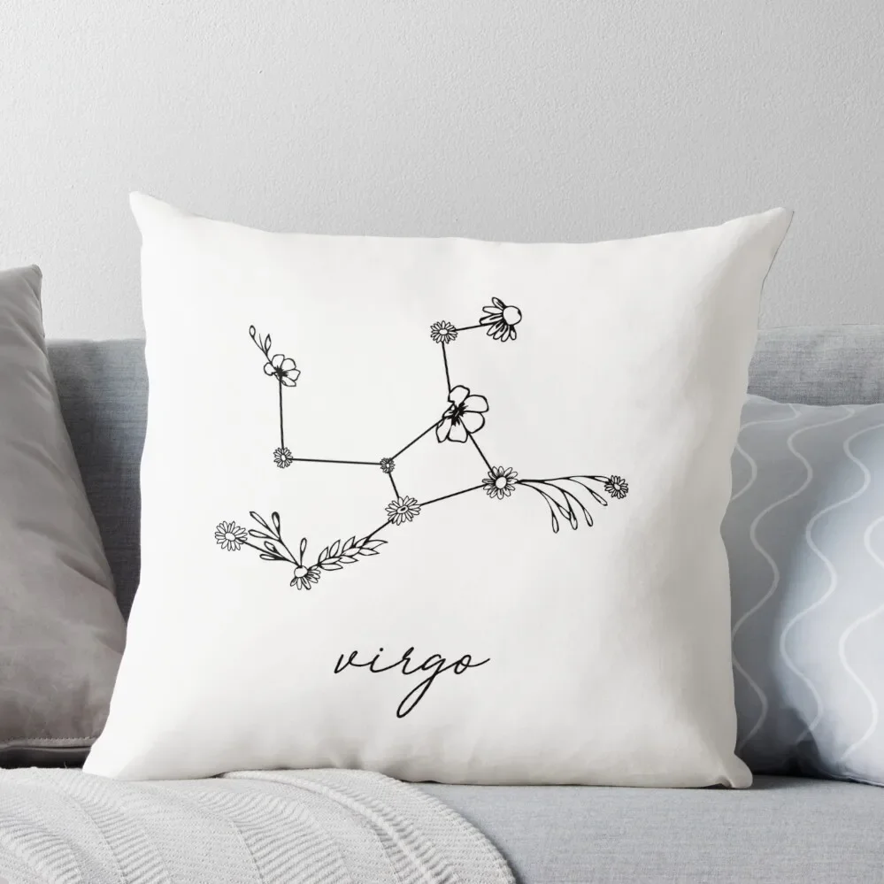 Virgo Zodiac Wildflower Constellation Throw Pillow Christmas Pillow Cases Cushion Cover
Virgo Zodiac Wildflower Constellation Throw Pillow Christmas Pillow Cases Cushion Cover