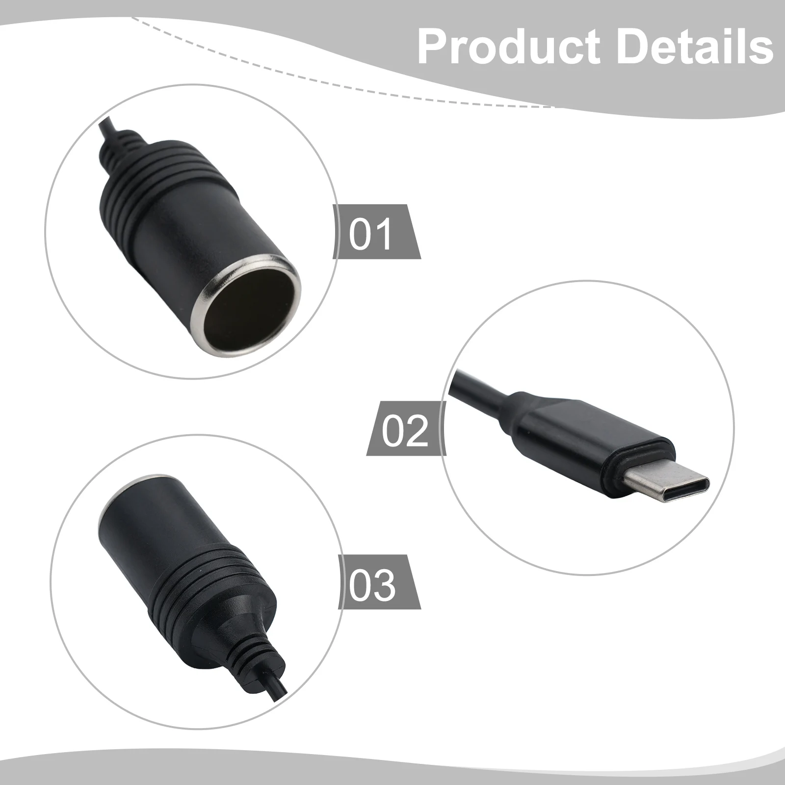 ABS Car Lighter Socket Direct Installation Method Car Lighter Socket Converter Adapter Cord Easy To Use High Quality
ABS Car Lighter Socket Direct Installation Method Car Lighter Socket Converter Adapter Cord Easy To Use High Quality