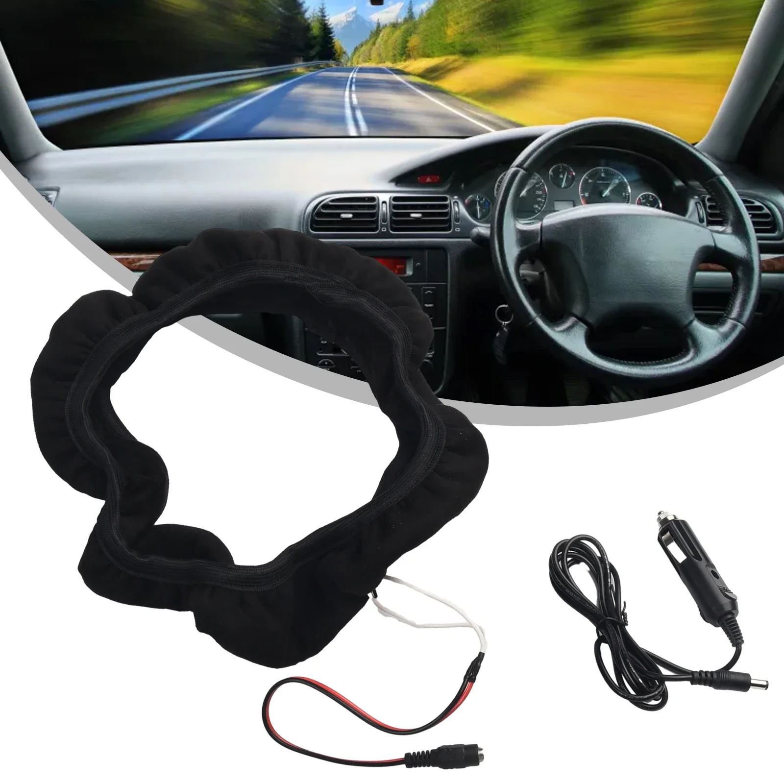 Winter Car Heated Steering Wheel Cover DIY Kit/set Heater Pad Universal Round Switch Hand Warmer Accessories For Car SUV
Winter Car Heated Steering Wheel Cover DIY Kit/set Heater Pad Universal Round Switch Hand Warmer Accessories For Car SUV