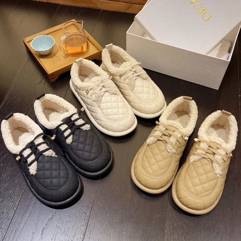 Новинка 2024, зимняя женская обувь, модные уличные плюшевые удобные туфли на плоской подошве, трендовые нескользящие спортивные повседневные Мягкие Туфли из хлопка
Новинка 2024, зимняя женская обувь, модные уличные плюшевые удобные туфли на плоской подошве, трендовые нескользящие спортивные повседневные Мягкие Туфли из хлопка
