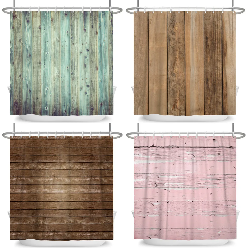 Retro Rustic Wooden Art Shower Curtain With Hooks Vintage Farm Barn Old Door Waterproof Polyester Bath Curtains BathroomDecor
Retro Rustic Wooden Art Shower Curtain With Hooks Vintage Farm Barn Old Door Waterproof Polyester Bath Curtains BathroomDecor