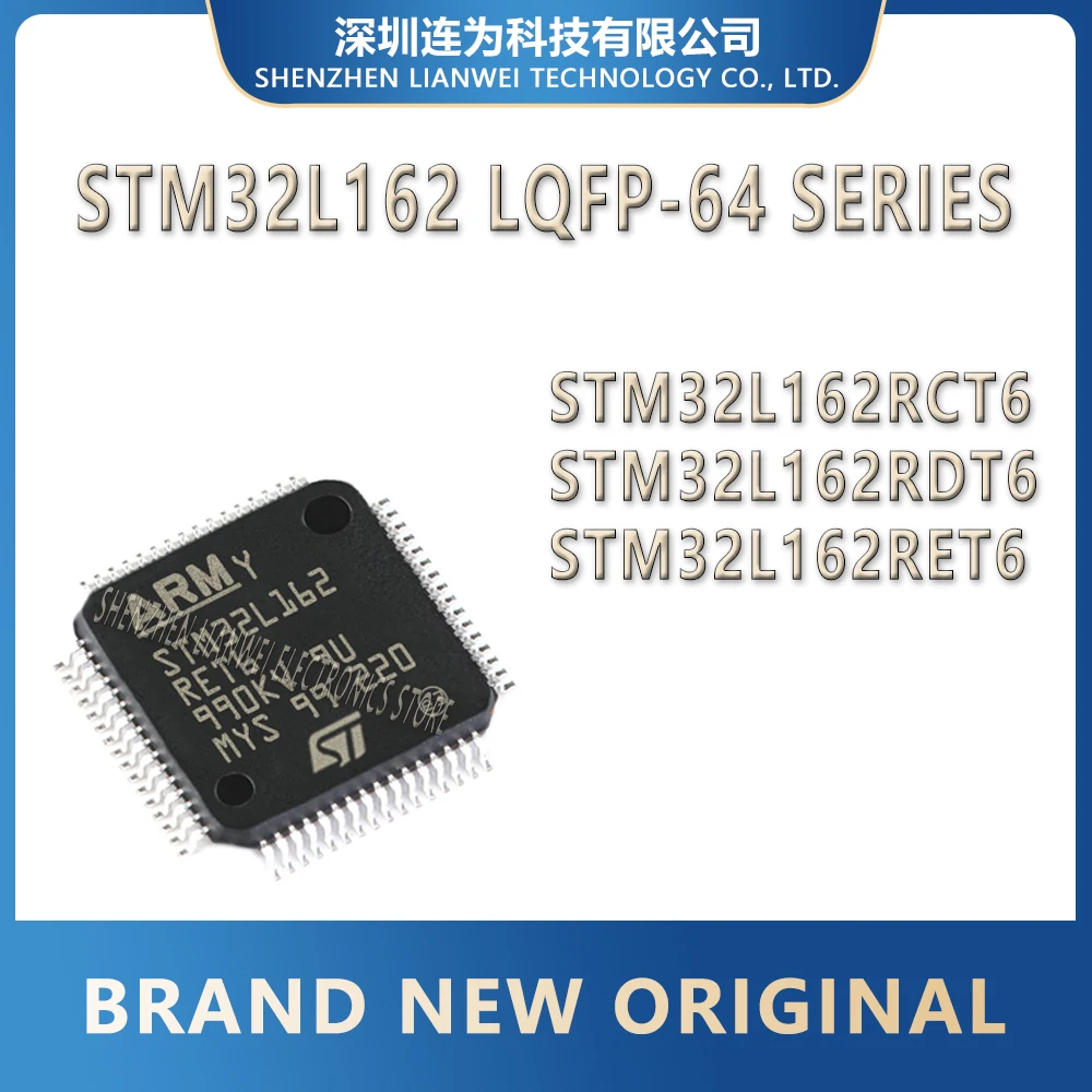 

STM32L162RCT6 STM32L162RDT6 STM32L162RET6 STM32L162RC STM32L162RD STM32L162RE STM32L162 STM32L STM32 STM IC MCU Chip LQFP-64
