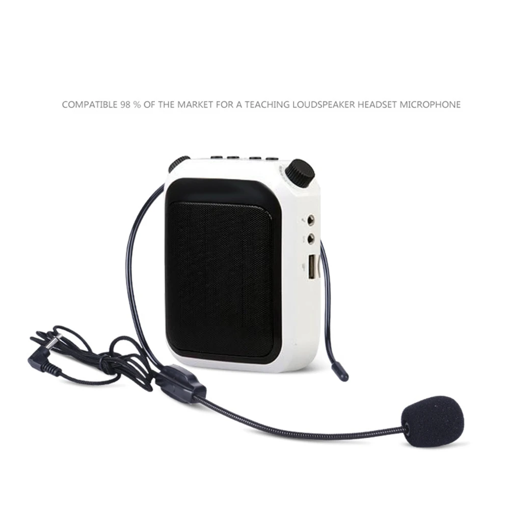3.5mm Head-Mounted Wired Microphone Headset Mini Mic For Teaching Meeting Speech Condenser Musical Studio Microphone
3.5mm Head-Mounted Wired Microphone Headset Mini Mic For Teaching Meeting Speech Condenser Musical Studio Microphone