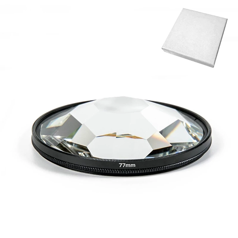 77mm Colorful Glass Prism Camera Lens Filter for Photo Objects Speical Effects Photography Accessories
77mm Colorful Glass Prism Camera Lens Filter for Photo Objects Speical Effects Photography Accessories