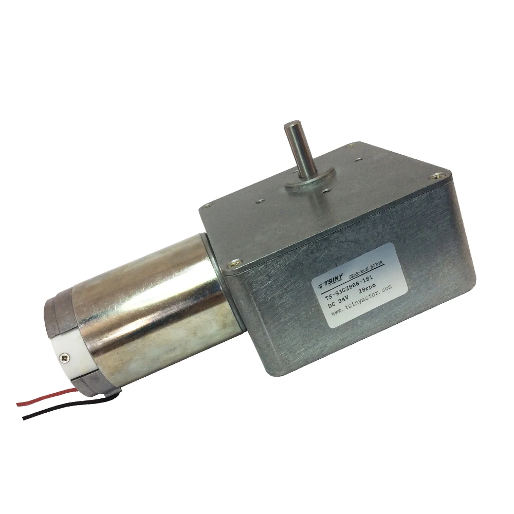 DC Motor 12V 24V Motor reducer 1.5/3/5/6/10/14/28/30/40rpm High Torque 168kg.cm IP54 DC Worm Gear Motor
DC Motor 12V 24V Motor reducer 1.5/3/5/6/10/14/28/30/40rpm High Torque 168kg.cm IP54 DC Worm Gear Motor