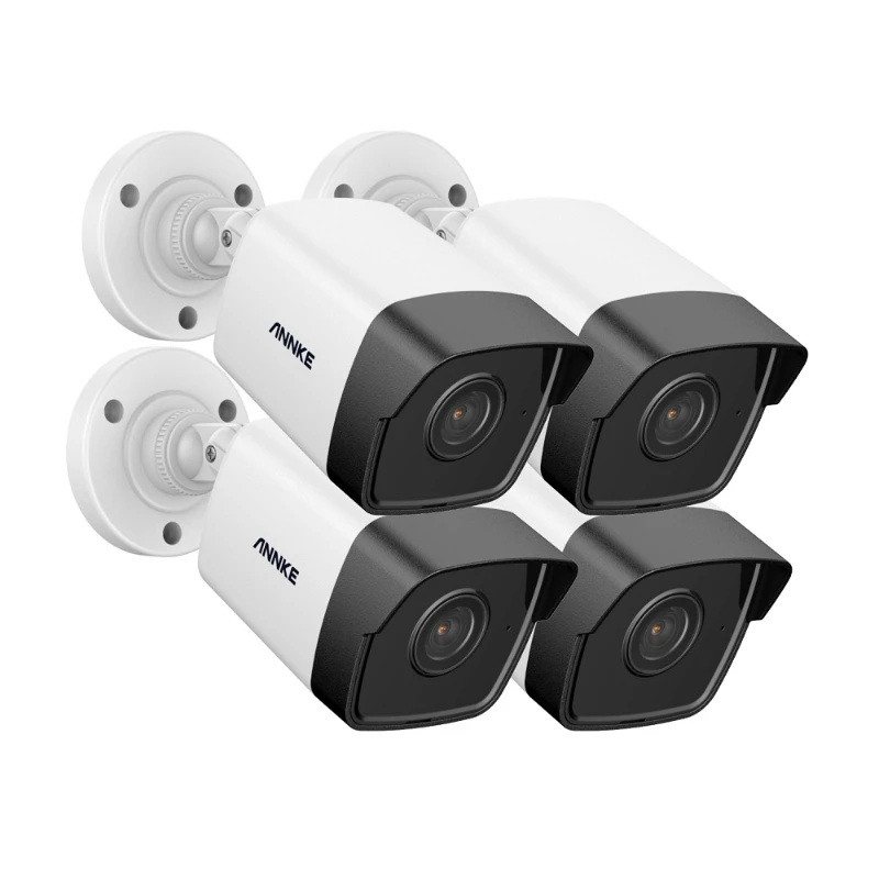 4PCS 5MP Outdoor PoE IP CCTV Cameras with Audio in 100ft 30M IR Night Vision Indoor Surveillance Security Camera Kit
4PCS 5MP Outdoor PoE IP CCTV Cameras with Audio in 100ft 30M IR Night Vision Indoor Surveillance Security Camera Kit