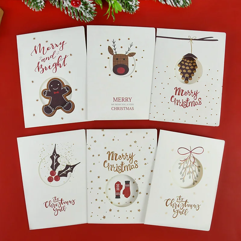 1/3pcs Christmas Merry Folding White Greeting Card New Year Party Invitation Card with Envelope Xmas Party Decoration Noel
1/3pcs Christmas Merry Folding White Greeting Card New Year Party Invitation Card with Envelope Xmas Party Decoration Noel