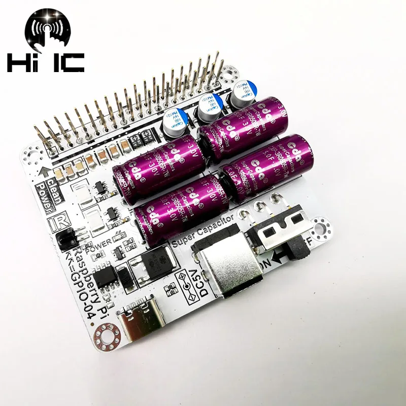 Power Filter Purification Board Power Filter Super Capacitor For Raspberry Pi DAC Audio Decoder Board HIFI Expansion Moudle 
Power Filter Purification Board Power Filter Super Capacitor For Raspberry Pi DAC Audio Decoder Board HIFI Expansion Moudle