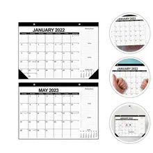 1Pc 18 Months Calendar Decorative 2022 English Calendar Adornment for Home (Black)
1Pc 18 Months Calendar Decorative 2022 English Calendar Adornment for Home (Black)