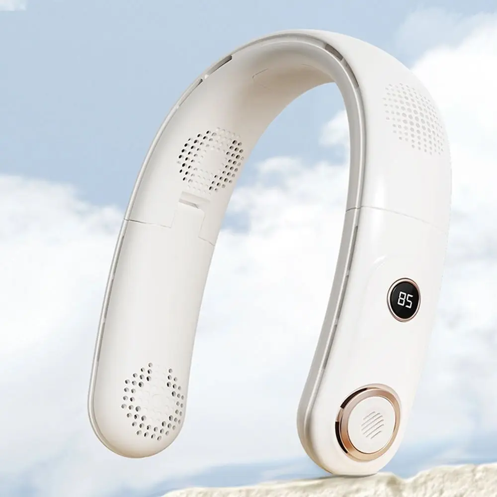 4000Mah Leafless USB Rechargeable Air Outlets 4000Mah Portable Mini Fan Bladeless Neckband Fan Lazy Neck Hanging Cooler
4000Mah Leafless USB Rechargeable Air Outlets 4000Mah Portable Mini Fan Bladeless Neckband Fan Lazy Neck Hanging Cooler