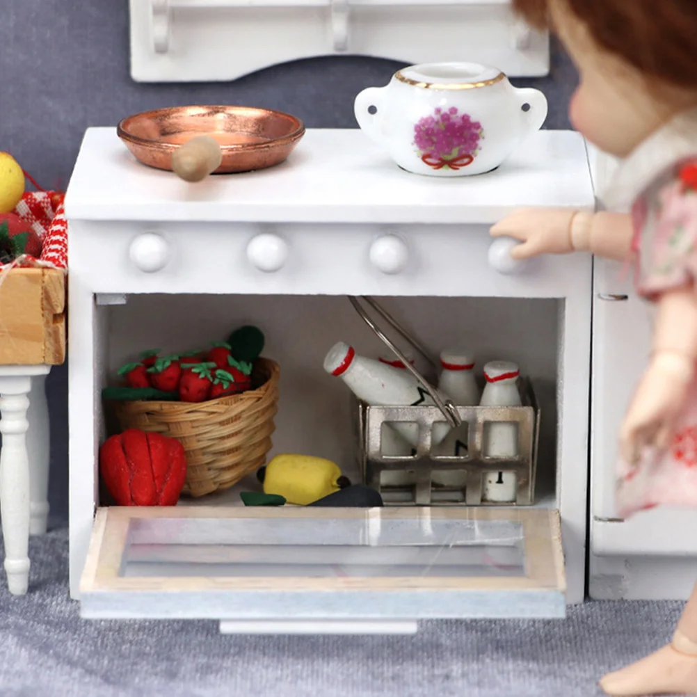 

1 шт. миниатюрная деревянная плита, имитация кухонного аксессуара, миниатюрная модель для кукольного домика