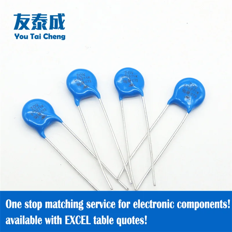 30PCS (Diameter:7MM) Varistor Resistor 07D241K 240V 07D271K 270V 07D331K 330V 07D361K 360V 07D391K 390V 07D431K 430V 07D471K 470
30PCS (Diameter:7MM) Varistor Resistor 07D241K 240V 07D271K 270V 07D331K 330V 07D361K 360V 07D391K 390V 07D431K 430V 07D471K 470