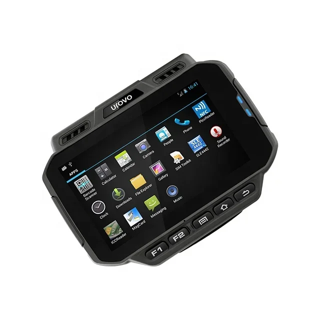 

Urovo U2: Android 10 2GB RAM/16GB ROM Wearable Smart Computer with Quad-core 1.2GHz 64-bit CPU