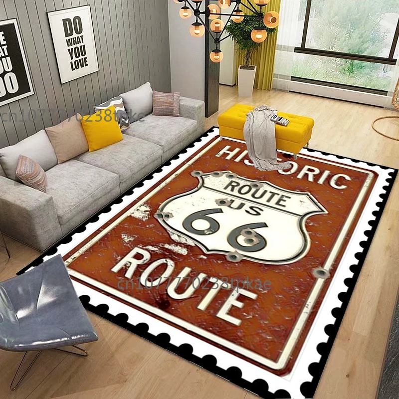 Road Sign 66 Rug Comfortable Retro Creative Living Room Bedroom Sofa Area Carpet, Outdoor Camping Children's Crawling Mat
Road Sign 66 Rug Comfortable Retro Creative Living Room Bedroom Sofa Area Carpet, Outdoor Camping Children's Crawling Mat