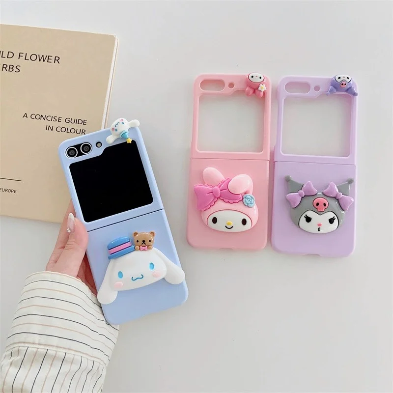 Kawaii Cinnamorolls Cartoon Patch Chain Phone Case Suitable for Samsung Z Flip5/ZFlip4 Folding Cute Protective Case Couple Gift
Kawaii Cinnamorolls Cartoon Patch Chain Phone Case Suitable for Samsung Z Flip5/ZFlip4 Folding Cute Protective Case Couple Gift