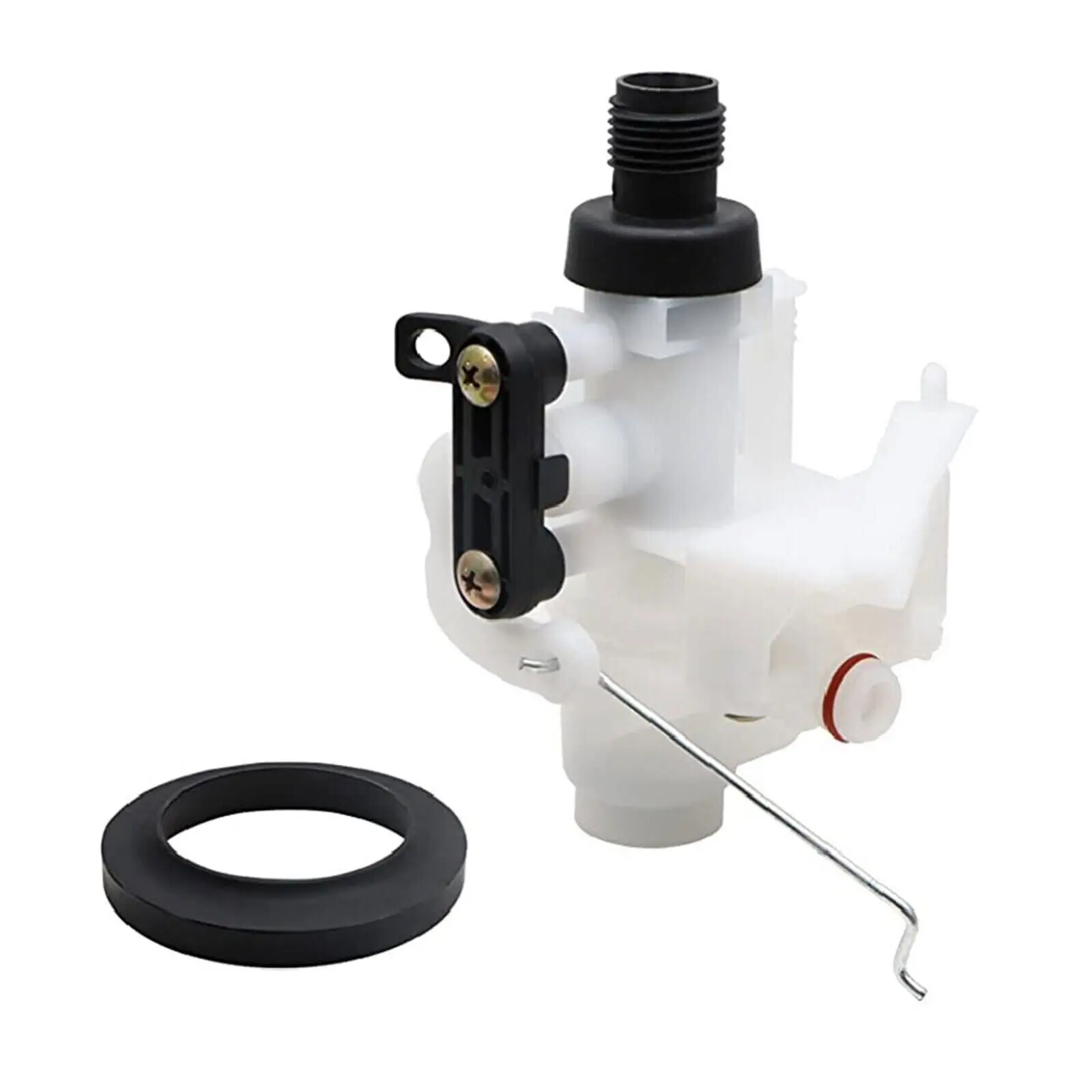 1Set 31705 Toilet Water Valve Kit RV Toilet Water Valve Assembly Plastic Toilet Water Valve with Gasket Valve Repair Accessories
1Set 31705 Toilet Water Valve Kit RV Toilet Water Valve Assembly Plastic Toilet Water Valve with Gasket Valve Repair Accessories