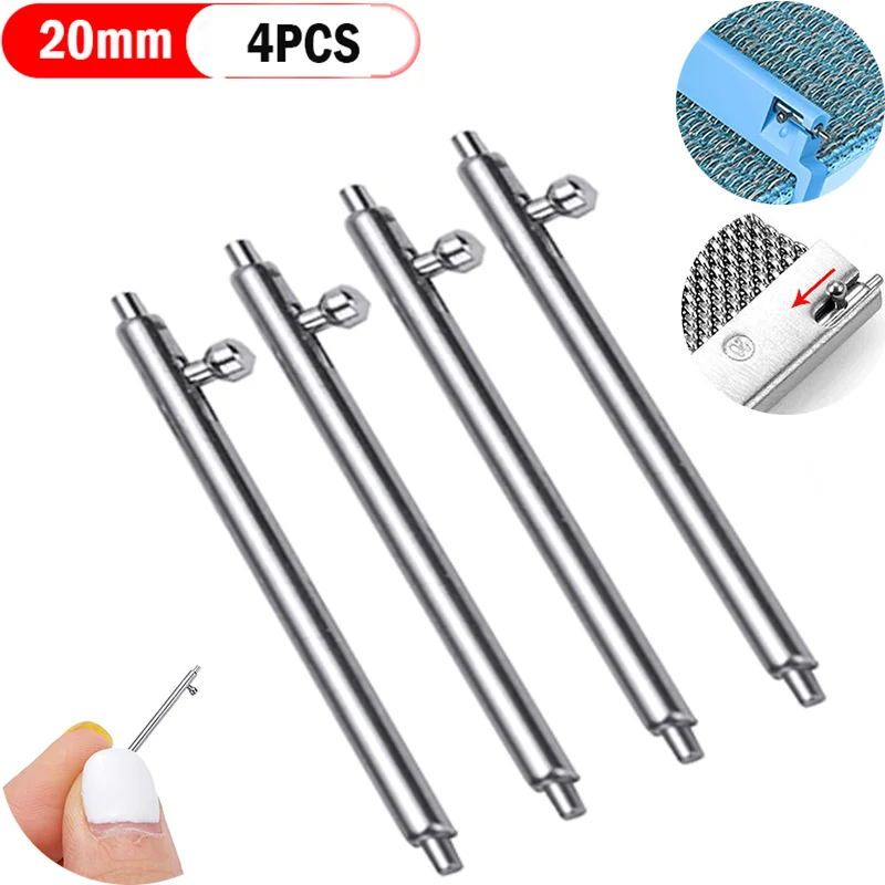 4/10pcs Watch Pin Pepair Tools Kits 1.5mm Diameter Quick Release Length Watch Strap Spring Bars Pins 16MM 18MM 20MM 22MM 24MM
4/10pcs Watch Pin Pepair Tools Kits 1.5mm Diameter Quick Release Length Watch Strap Spring Bars Pins 16MM 18MM 20MM 22MM 24MM