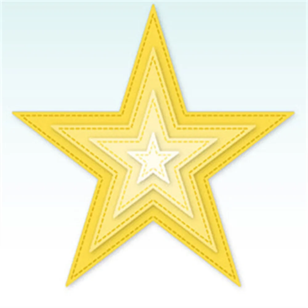 Five Pointed Star Metal Cutting Dies For Making Card Scrapbook Embossed Paper Album Diy Craft Template Decoration 2024 New
Five Pointed Star Metal Cutting Dies For Making Card Scrapbook Embossed Paper Album Diy Craft Template Decoration 2024 New