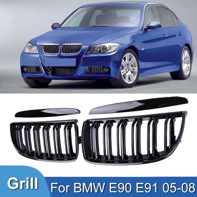 Pulleco Grille Racing Grill Gloss Black Car Front Bumper Grilles For BMW E90 E91 3 Series 323I 328I 335I 330I 325I 05-08 ABS
Pulleco Grille Racing Grill Gloss Black Car Front Bumper Grilles For BMW E90 E91 3 Series 323I 328I 335I 330I 325I 05-08 ABS