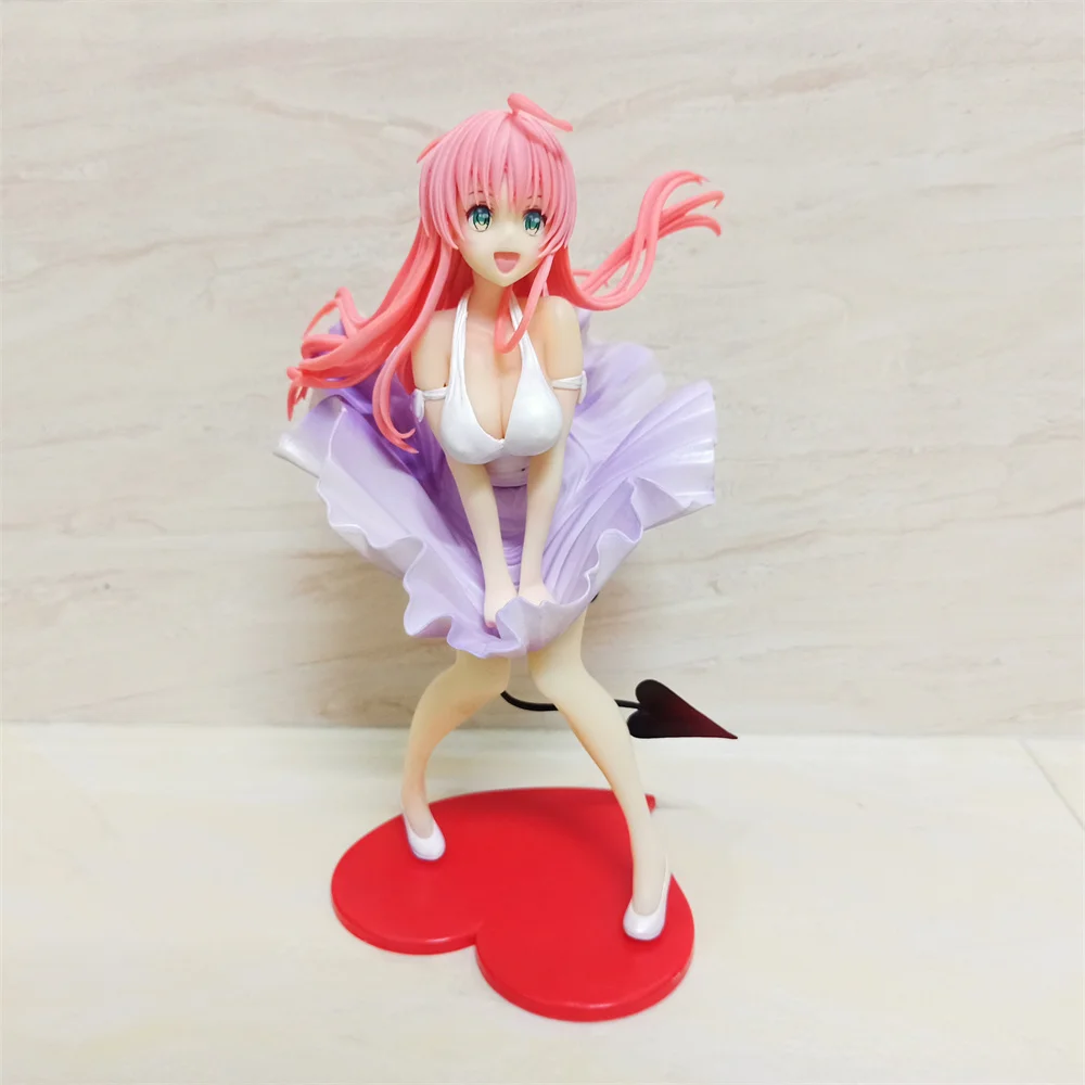 Anime To Love Ru LaLa Satalin Deviluke Dress Soft Breast PVC Action Figure Collectible Model Doll Toy 23cm
Anime To Love Ru LaLa Satalin Deviluke Dress Soft Breast PVC Action Figure Collectible Model Doll Toy 23cm