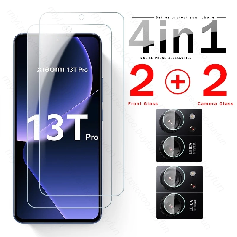 

xiaomi13tpro glass 4to1 tempered glass screen protector for xiaomi xiomi xaomi xiami mi13t mi 13t 13 t pro 13tpro camera glass