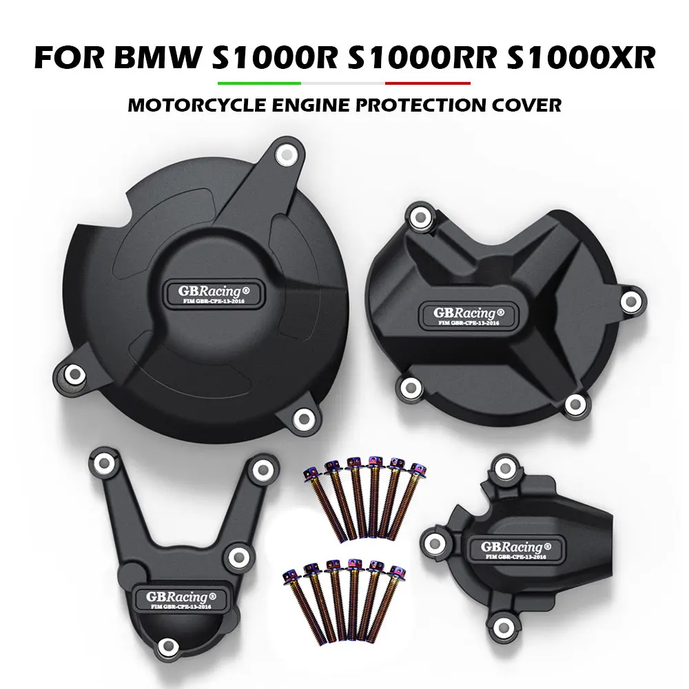 

Motorcycles Engine Covers Protectors For BMW S1000R S1000RR S1000XR 2015-2019 For GB Racing Protection Set Case Accessories