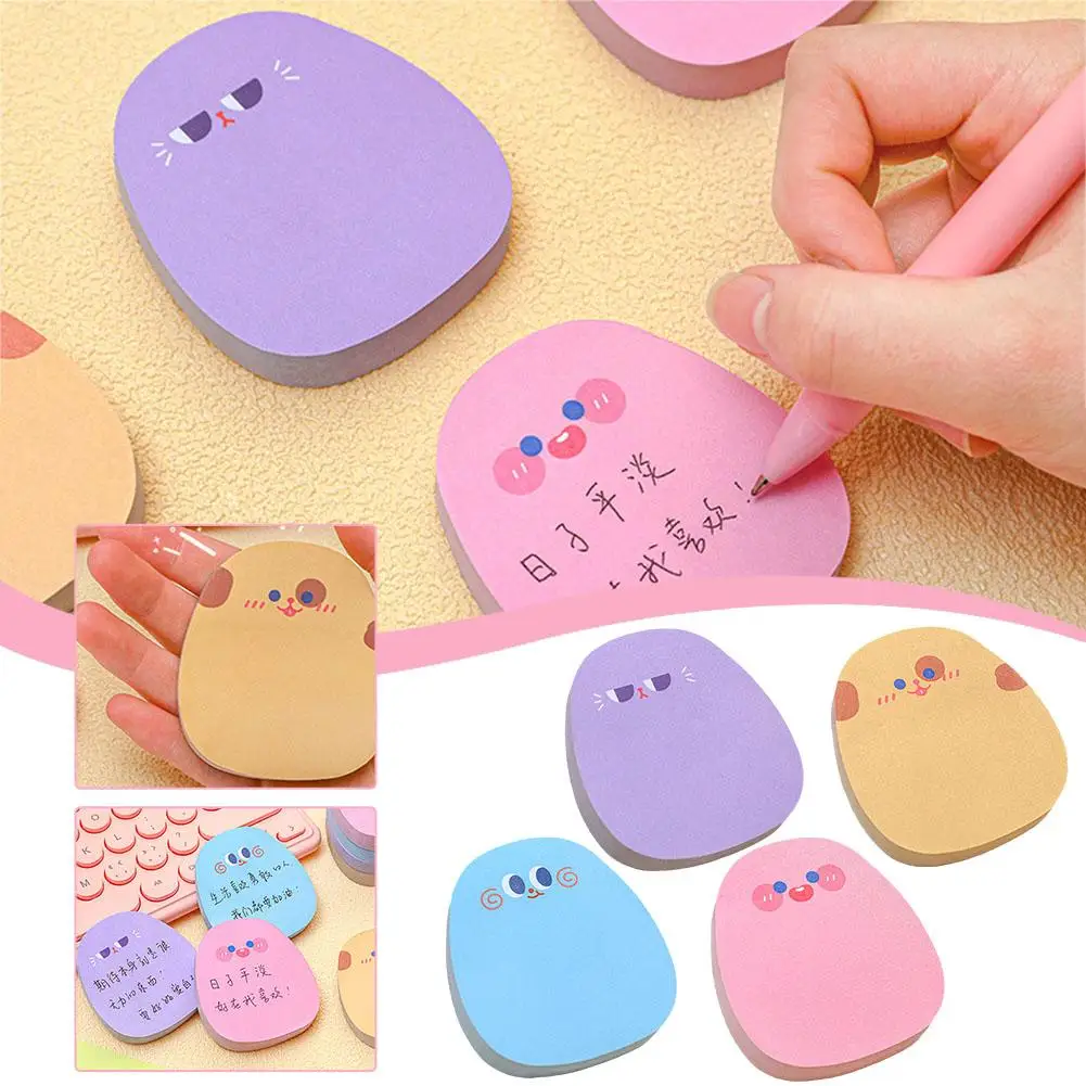 1 Pcs Cute Cartoon Colored Notepad N Times Posting Message Expression Cute Variety Paper Of Message Pad Strong Adhesion Col Q5A5
1 Pcs Cute Cartoon Colored Notepad N Times Posting Message Expression Cute Variety Paper Of Message Pad Strong Adhesion Col Q5A5