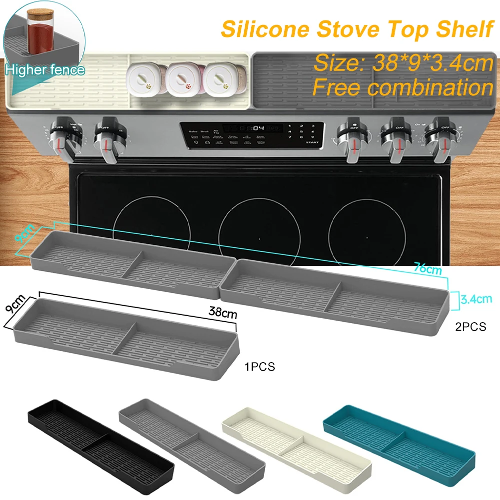 Kitchen Stove Top Shelf Magnetic Silicone Storage Rack Spice Bottle Storage Rack Organizer Home Kitchen Storage Holders
Kitchen Stove Top Shelf Magnetic Silicone Storage Rack Spice Bottle Storage Rack Organizer Home Kitchen Storage Holders