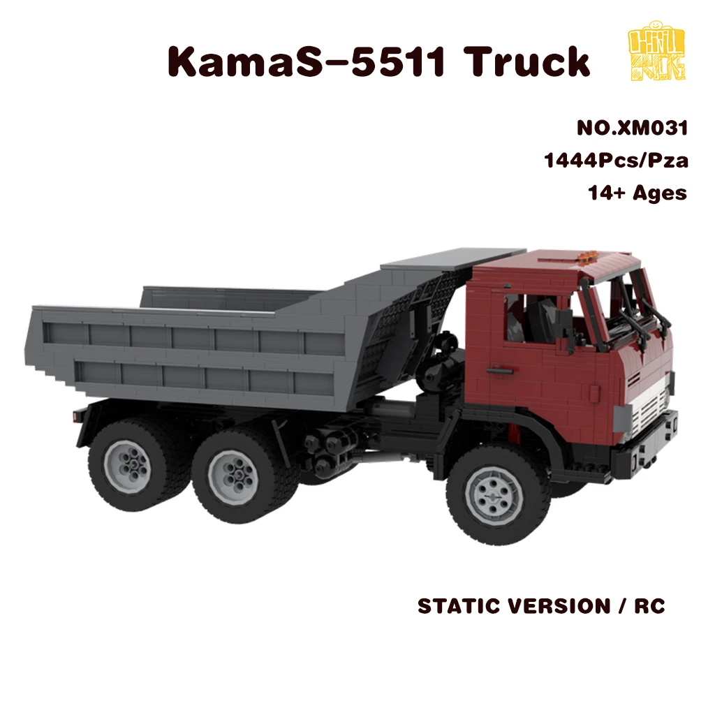 MOC-XM031 5511 Truck Model With PDF Drawings Building Blocks Bricks Kids DIY Toys Birthday Christmas Gifts
MOC-XM031 5511 Truck Model With PDF Drawings Building Blocks Bricks Kids DIY Toys Birthday Christmas Gifts