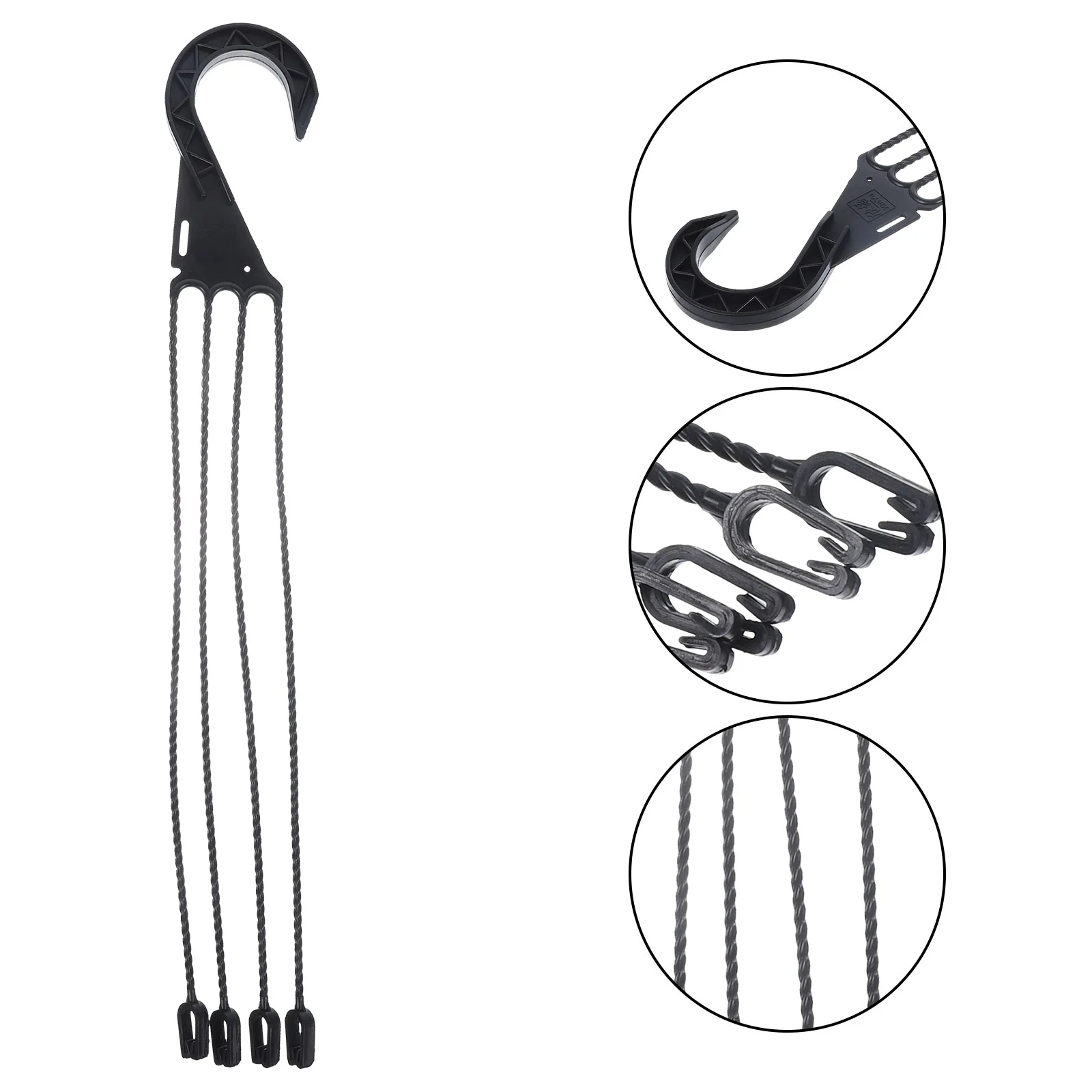 5 Pcs Hanging Basin Hook Flower Pot Plastic Hooks Flowerpot Tinsel 360 Rotatable For Outdoor Basket Bird Feeder Sturdy up
5 Pcs Hanging Basin Hook Flower Pot Plastic Hooks Flowerpot Tinsel 360 Rotatable For Outdoor Basket Bird Feeder Sturdy up