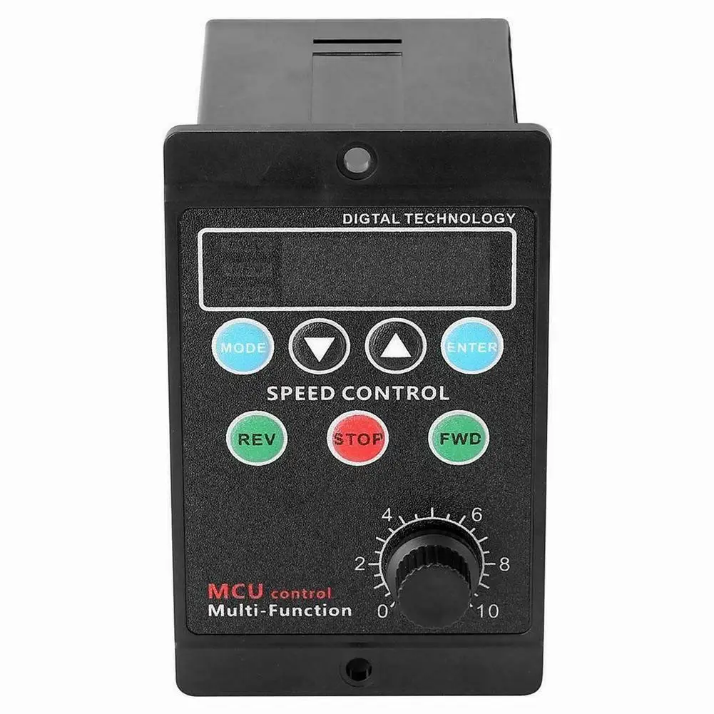 Speed Controller Motor Digital Display Rate Variable Switch AC 220V Motor Governor 90-1400 R/min 9x10x6cm Speed Control Device
Speed Controller Motor Digital Display Rate Variable Switch AC 220V Motor Governor 90-1400 R/min 9x10x6cm Speed Control Device
