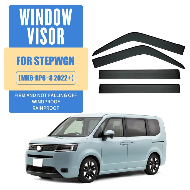 For Ho-nda Stepwgn RG RK RP RP6–8 2005-2023Plastic Window Visor Vent Shades Sun Rain Deflector Guard 4PCS/SET
For Ho-nda Stepwgn RG RK RP RP6–8 2005-2023Plastic Window Visor Vent Shades Sun Rain Deflector Guard 4PCS/SET
