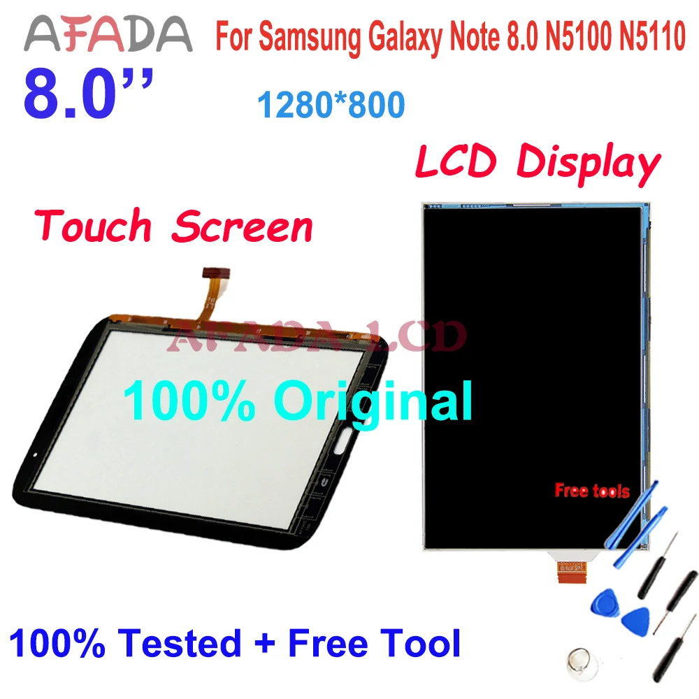 100% Test For Samsung Galaxy Note 8.0 N5100 N5110 GT-N5100 GT-N5110 LCD Display Touch Screen Digitizer Glass Sensor Replacement
100% Test For Samsung Galaxy Note 8.0 N5100 N5110 GT-N5100 GT-N5110 LCD Display Touch Screen Digitizer Glass Sensor Replacement