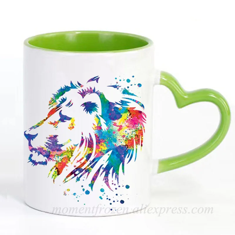 Watercolor Lion Cup Caffeine Cocoa Coffee Mug Tea Mugen Friend Gifts Home Decal Milk Tableware Coffeeware Teaware Beer Drinkware
Watercolor Lion Cup Caffeine Cocoa Coffee Mug Tea Mugen Friend Gifts Home Decal Milk Tableware Coffeeware Teaware Beer Drinkware