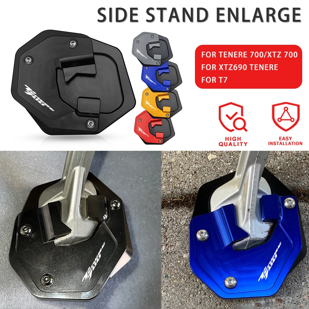 TENERE 700 For Yamaha Tenere 700 Rally 2020-2021-2022-2023 Motorcycle Accessories Kickstand Extension Side Stand Enlarge Plate
TENERE 700 For Yamaha Tenere 700 Rally 2020-2021-2022-2023 Motorcycle Accessories Kickstand Extension Side Stand Enlarge Plate