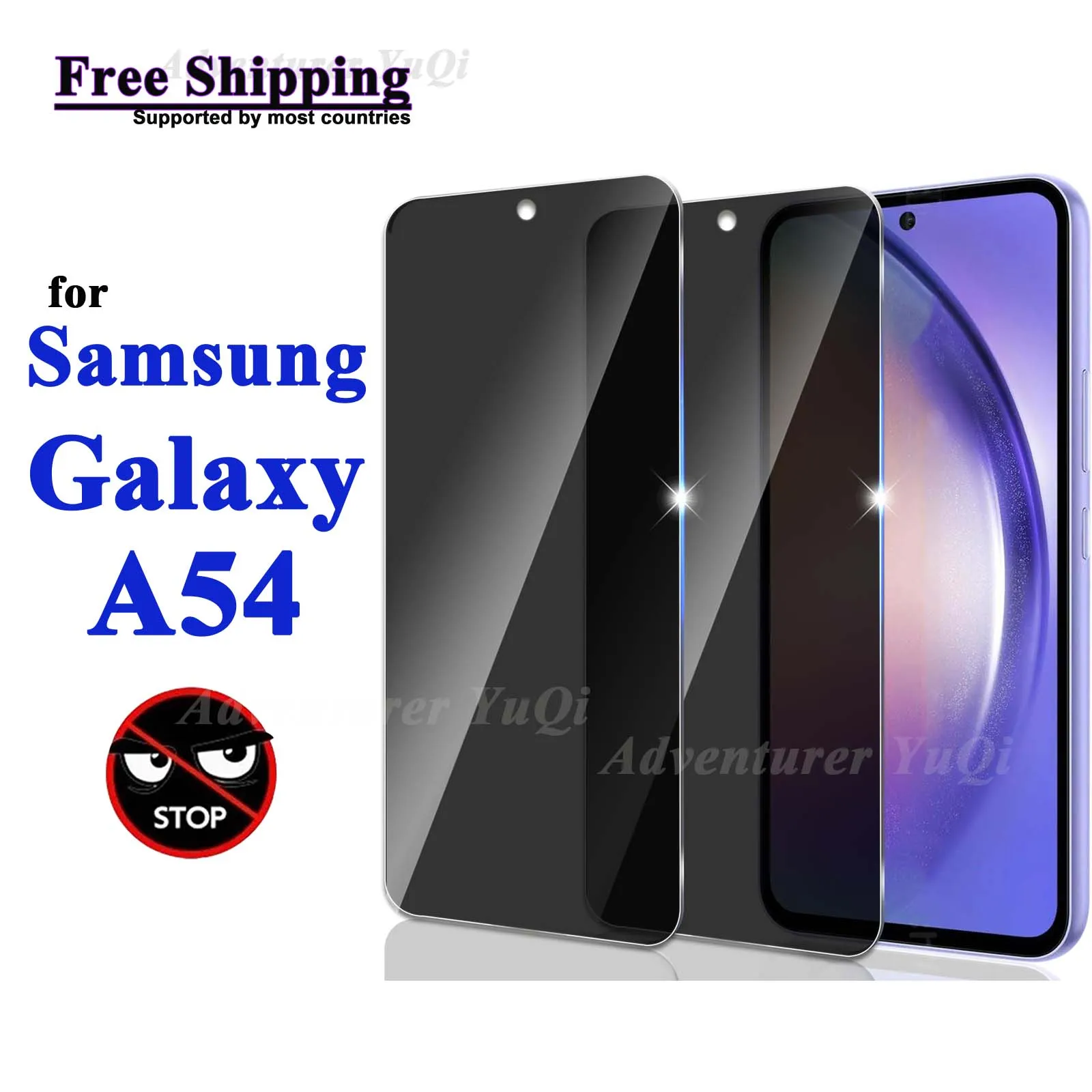 Anti Spy Screen Protector For Galaxy A54 Samsung, Tempered Glass Privacy Anti Peep Scratch 9H Case Friendly Free Shippin
Anti Spy Screen Protector For Galaxy A54 Samsung, Tempered Glass Privacy Anti Peep Scratch 9H Case Friendly Free Shippin